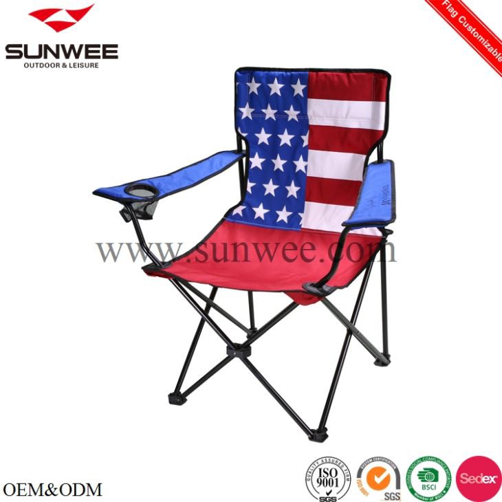 Chair Camping Flag